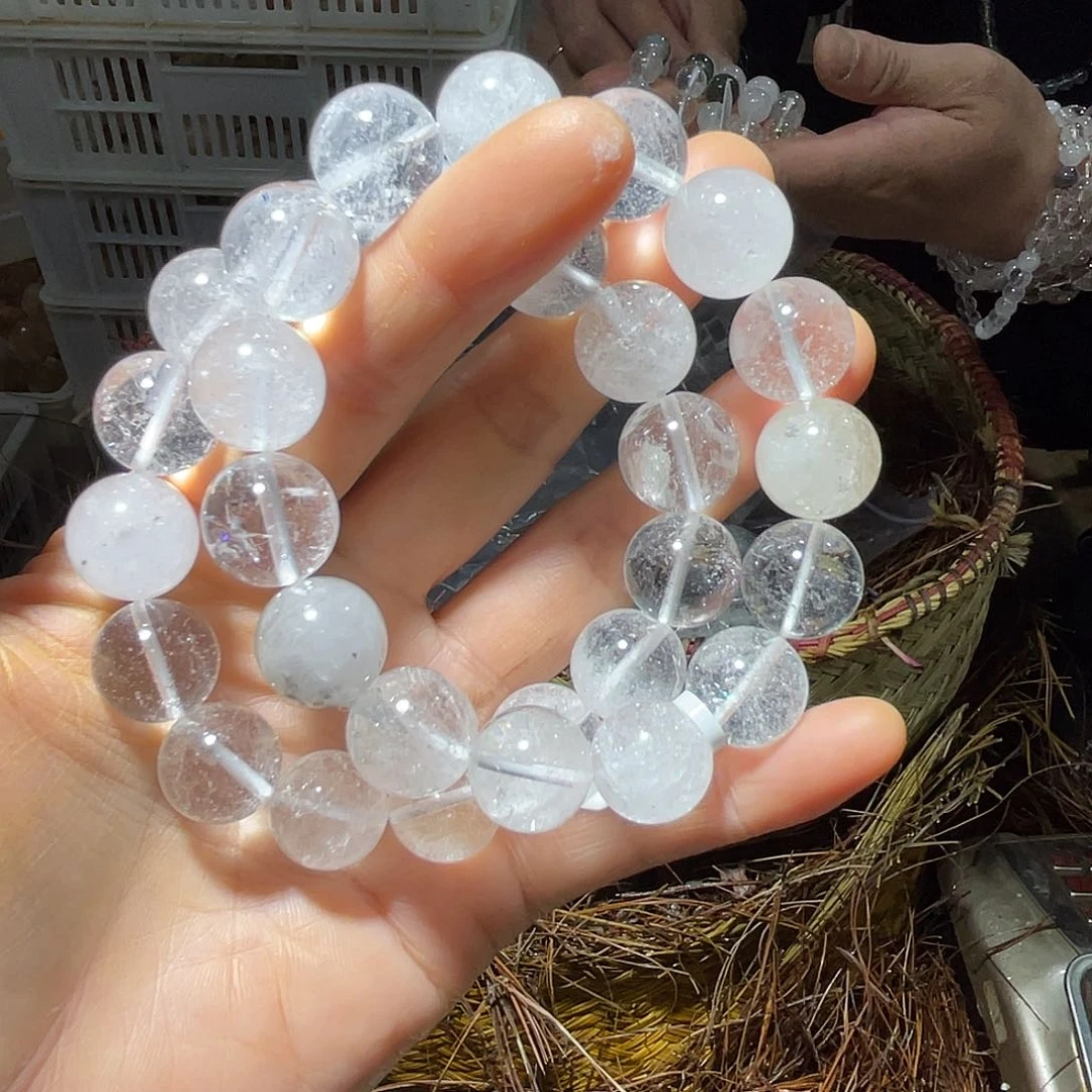 水晶手串14m m未镶嵌多样性发一条x x 232