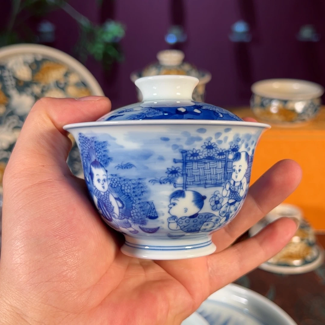 杯景德镇手绘陶瓷