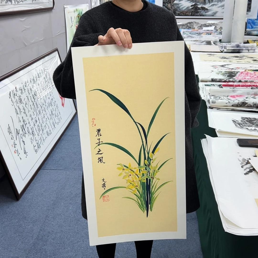 国画纯手绘国画大放漏！