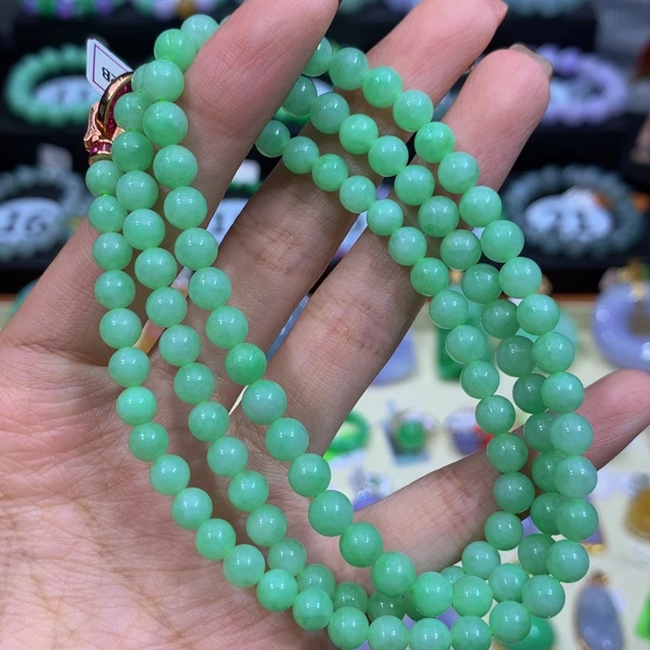 翡翠未镶嵌手链翡翠