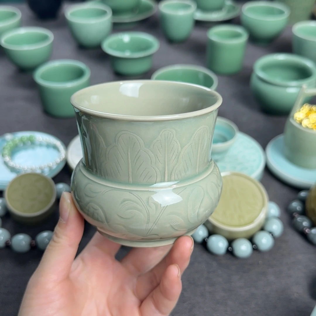 微瑕小叶玩泥巴手工茶器