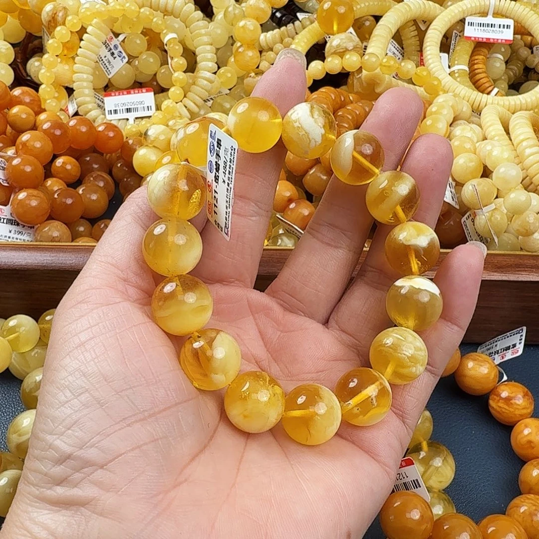 琥珀未镶嵌珠宝奇石