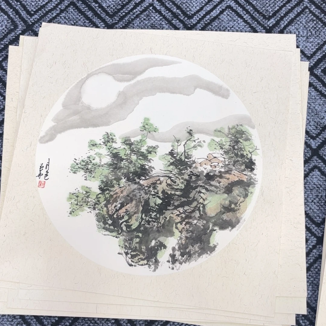 国画50.50山水作品s