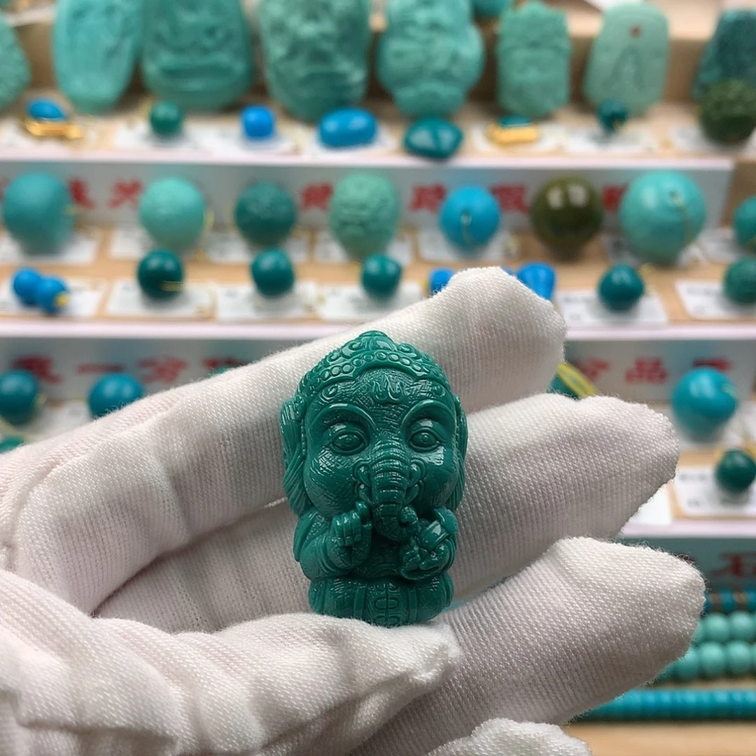 绿松石未镶嵌配饰