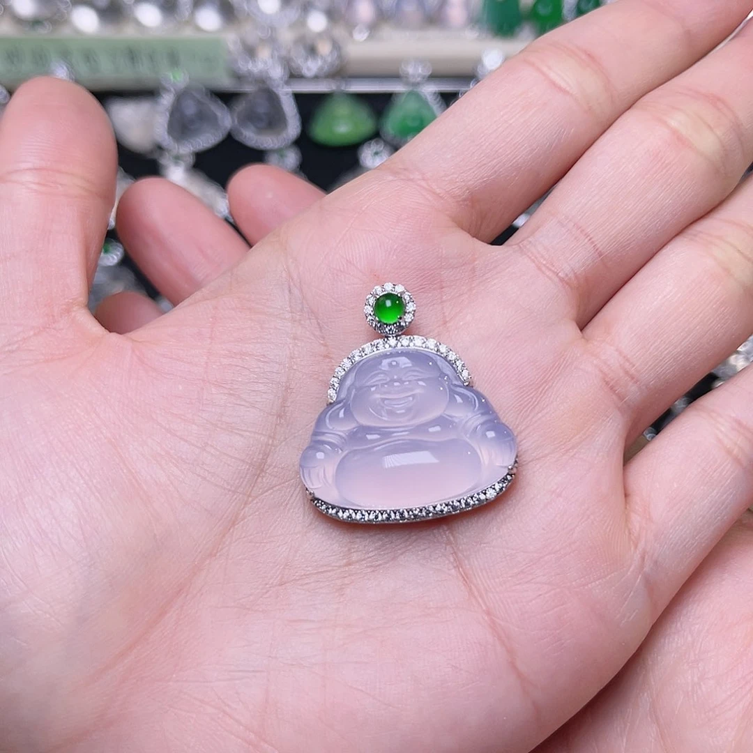 玛瑙/玉髓颈饰银S925镶嵌