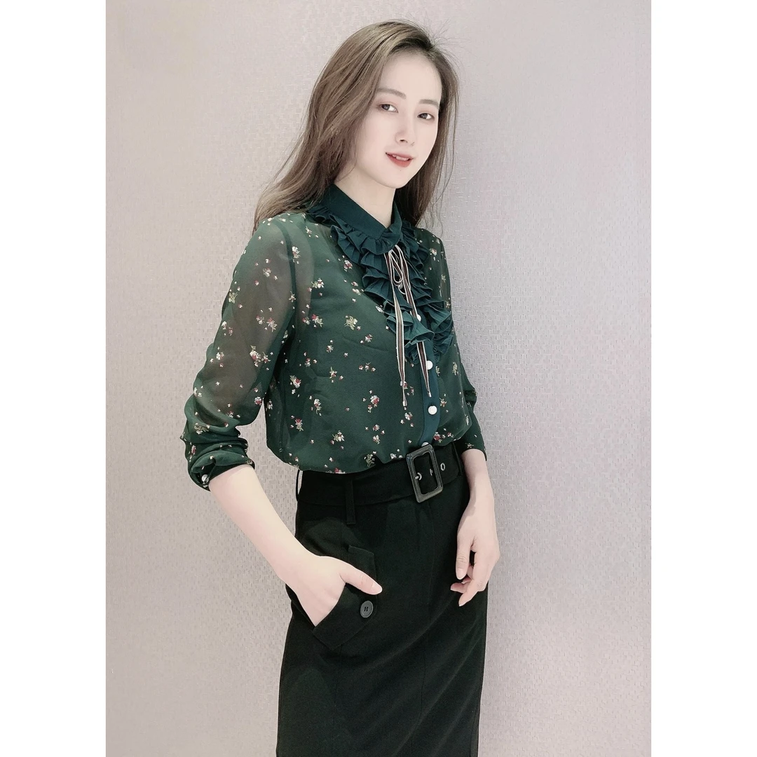 不支持退换/雪纺衬衫 1300131