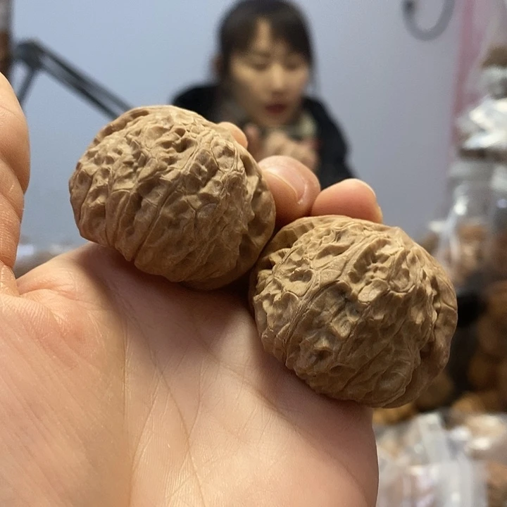 把件文玩核桃43南瓜墩