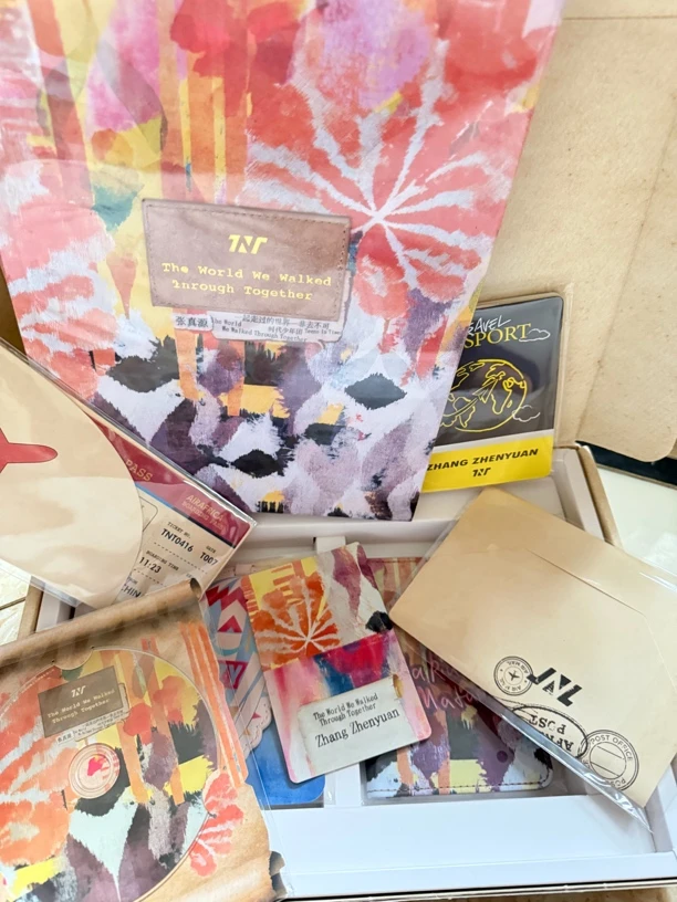 【官方正品卡包未拆】时代少年团非去不可张真源单人款卡包