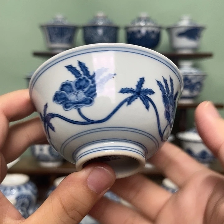 微微瑕秋葵宫碗满杯120毫升