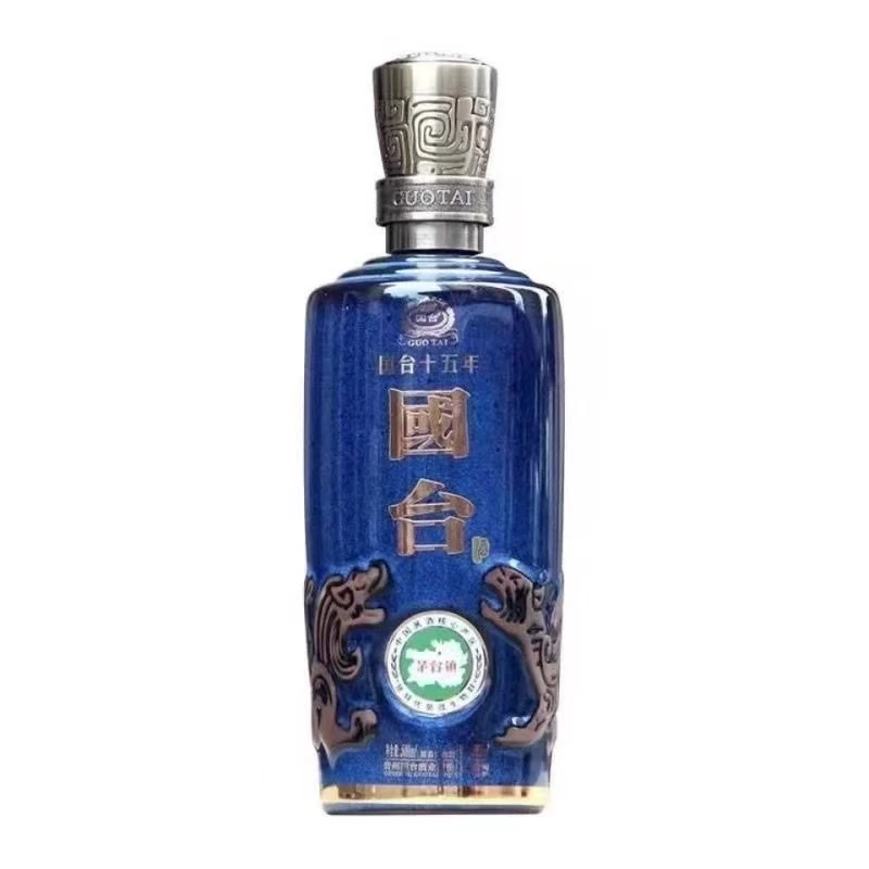 国台国台酒十五年（375nl品鉴装） 酱香型白酒单瓶装53度375ml
