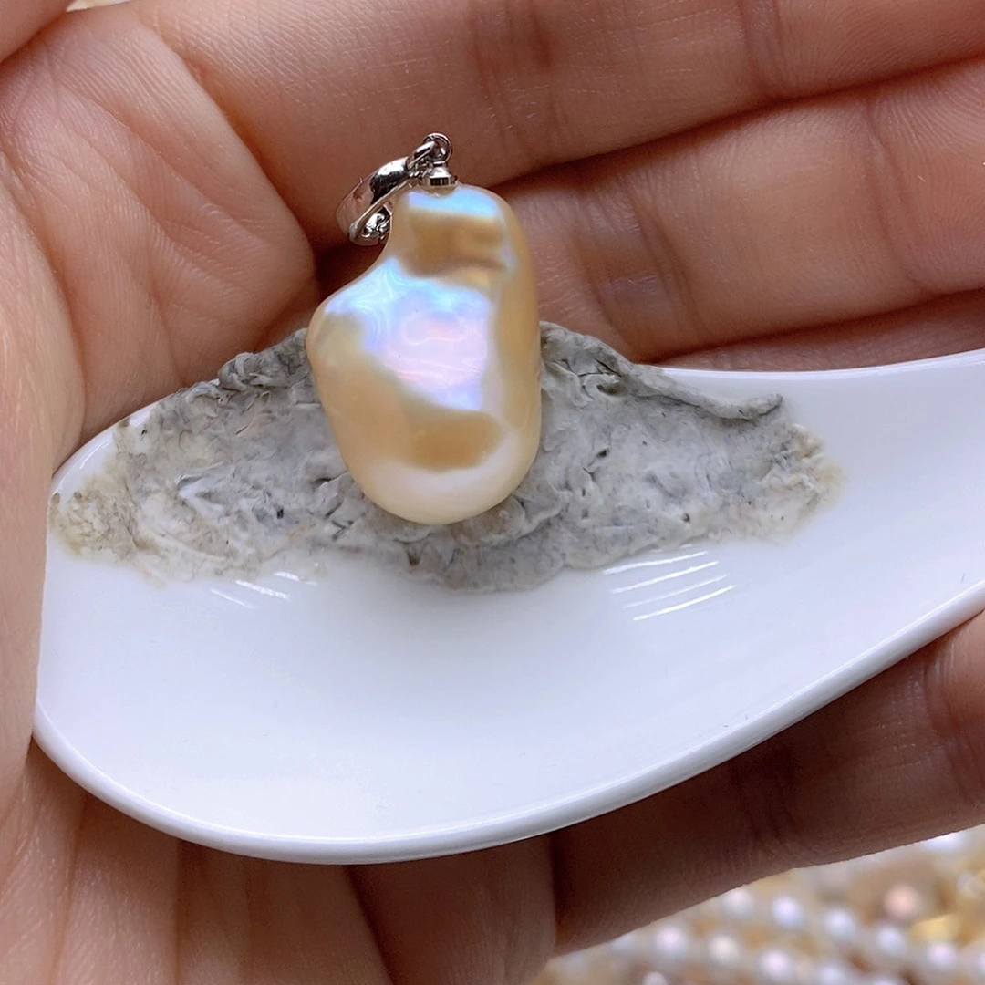 吊坠(不含链)未镶嵌淡水珍珠