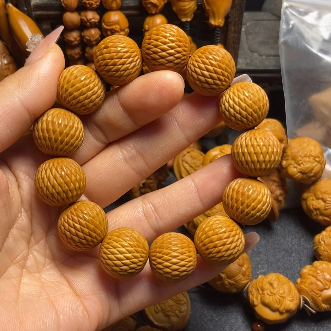 【闪购商品】手串/手链橄榄核楠*龙鳞纹