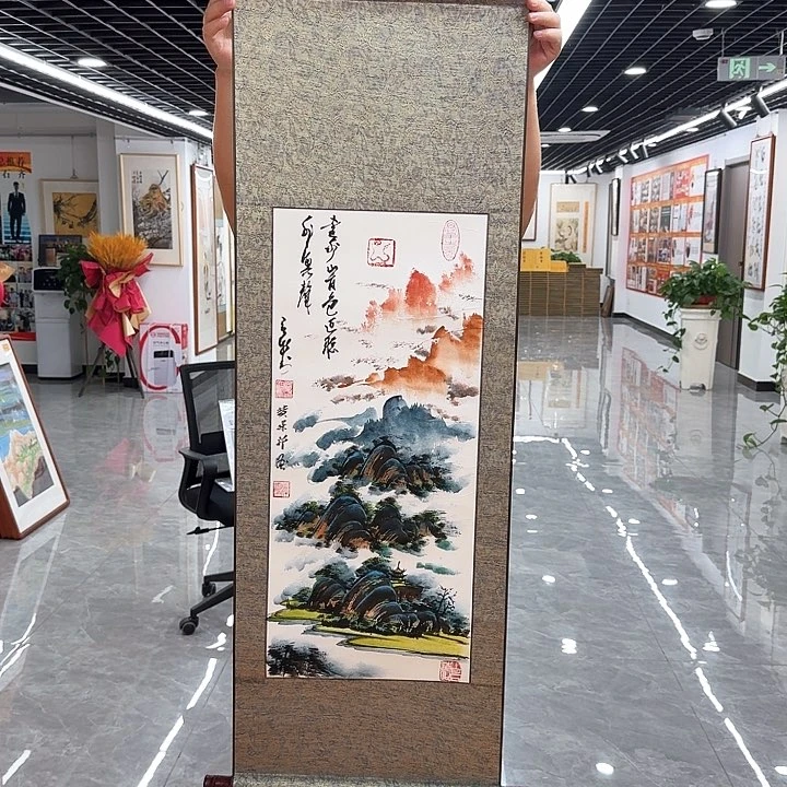 国画书法作品多次参加