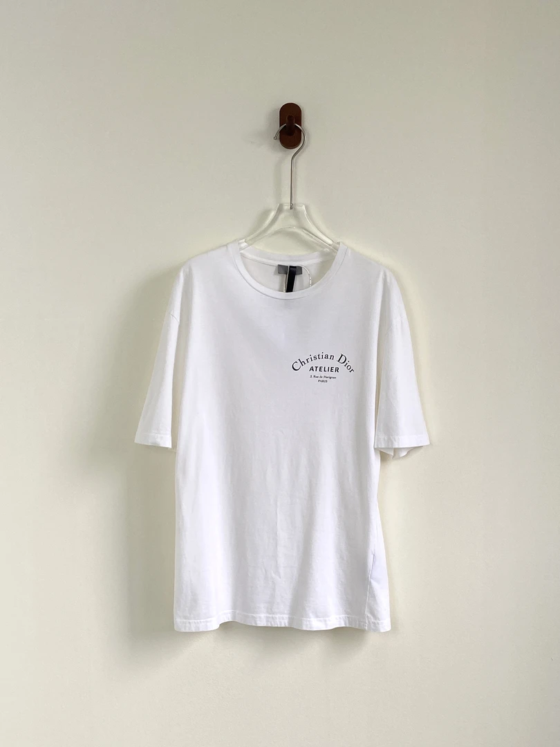 99新 DIOR/迪奥 bb7716/字母LOGO短袖/S码