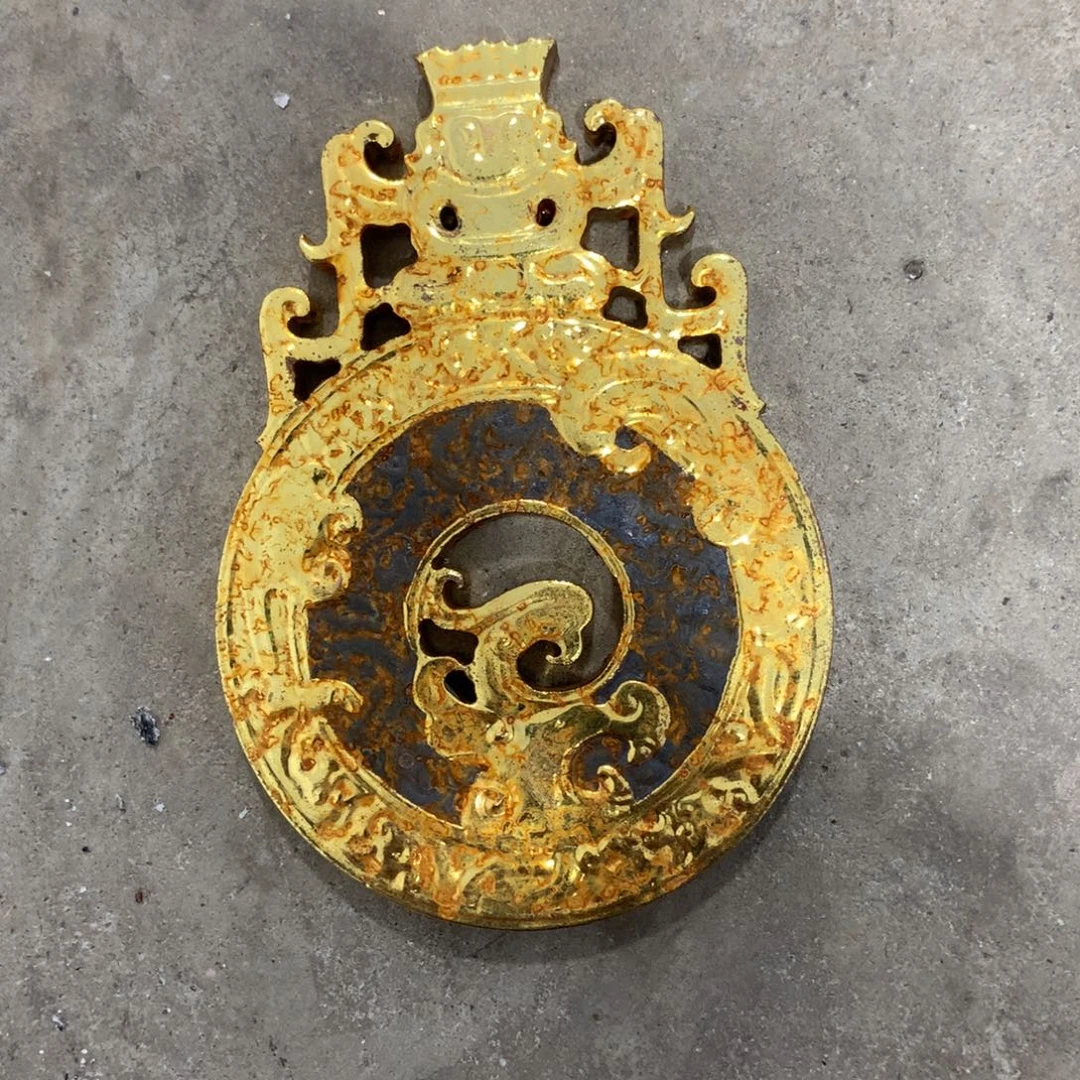 透闪石质玉未镶嵌挂件