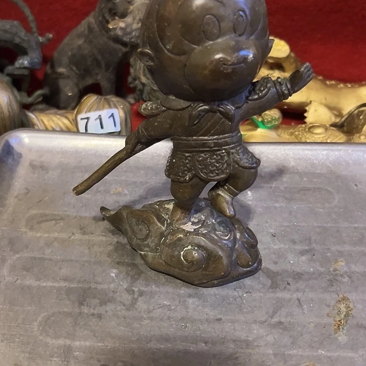 黄铜摆件，文房工艺品摆件