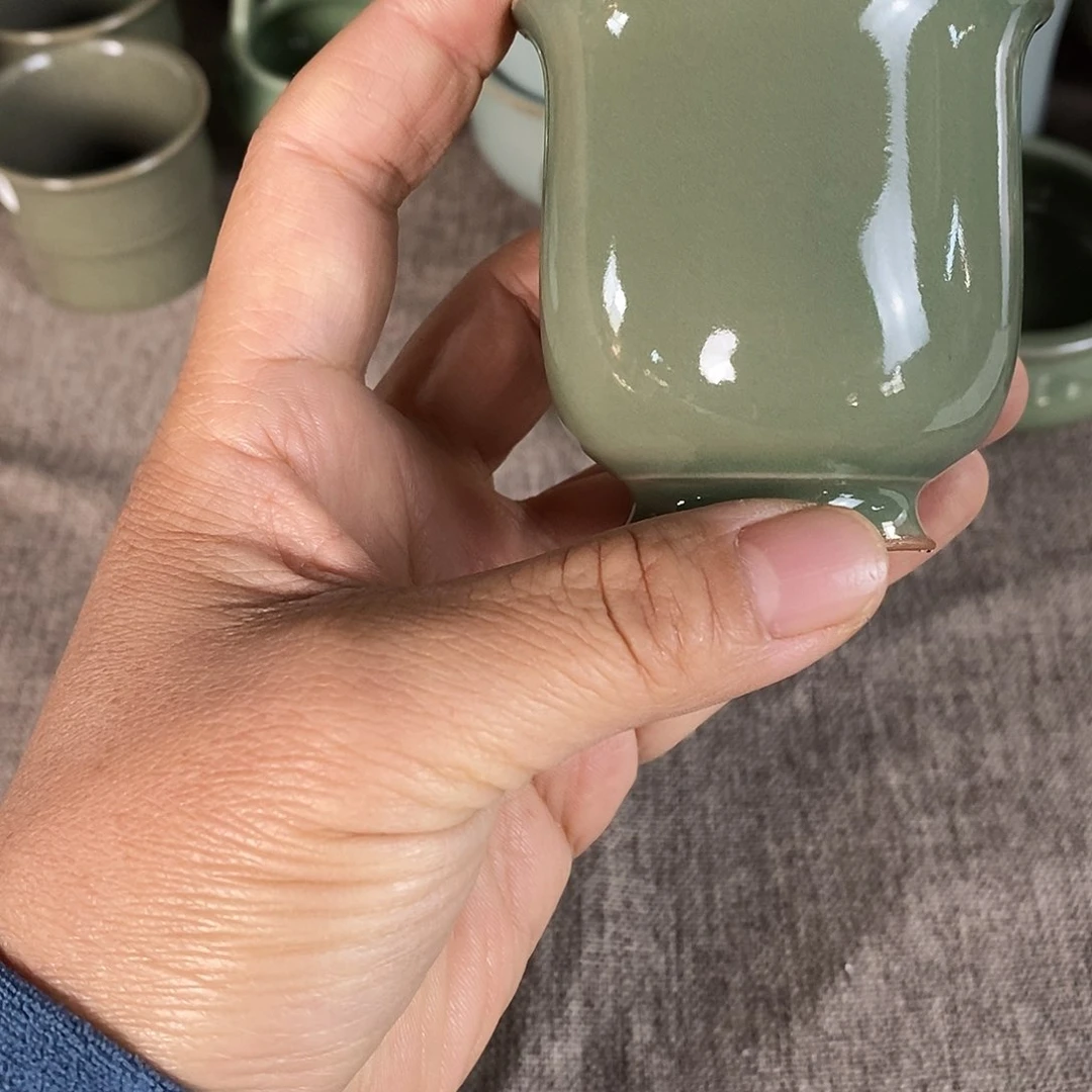 ￥**哥柴烧汝窑闻香杯