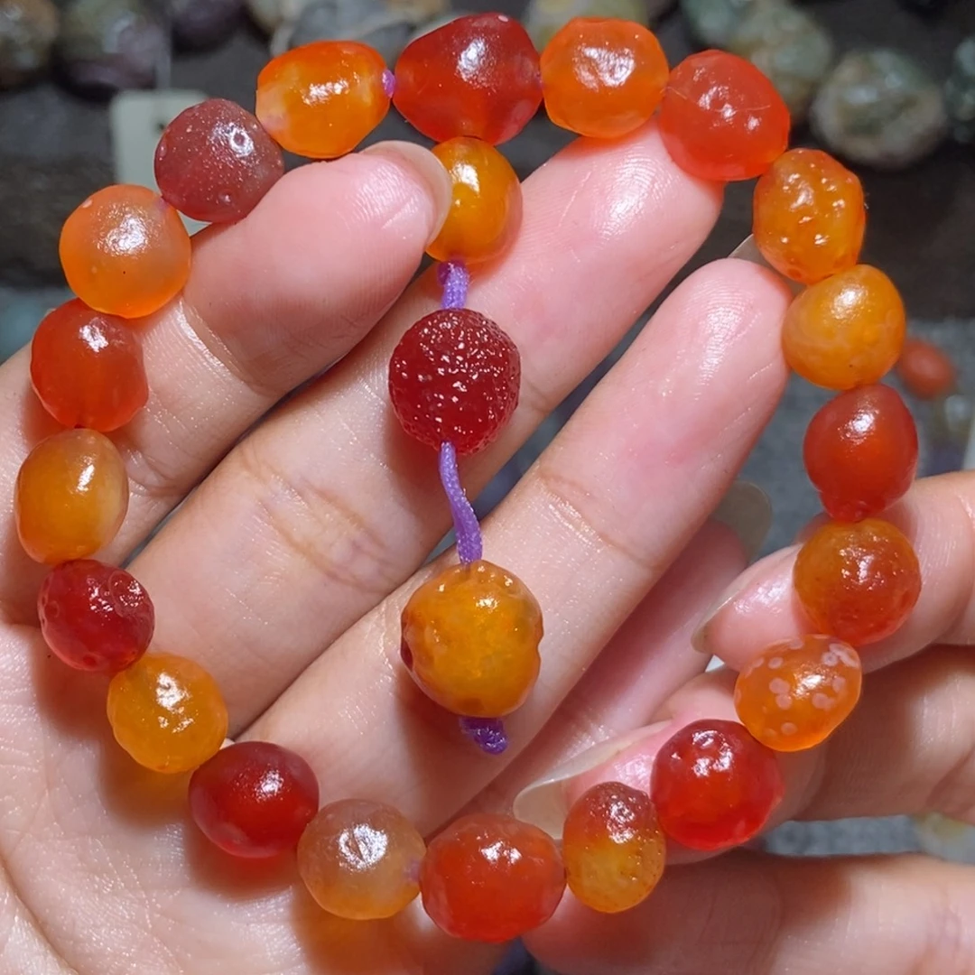 未镶嵌玛瑙/玉髓珠宝半成品