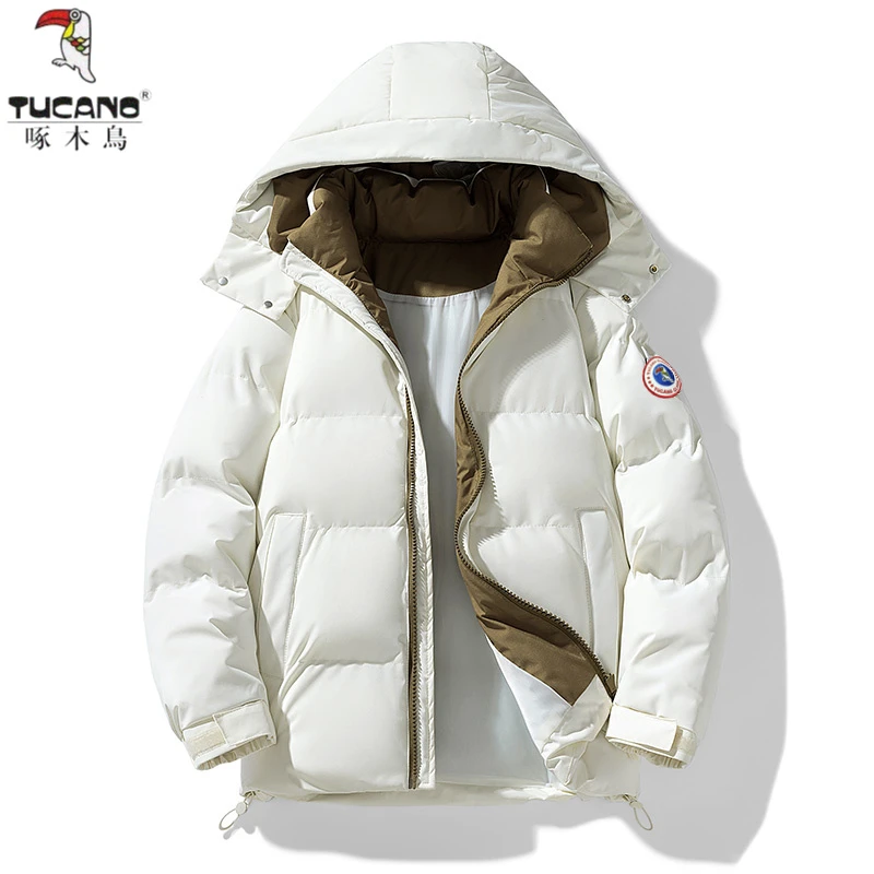TUCANO/啄木鳥INS潮流棉服男款冬季棉衣时尚保暖防寒面包情侣外套
