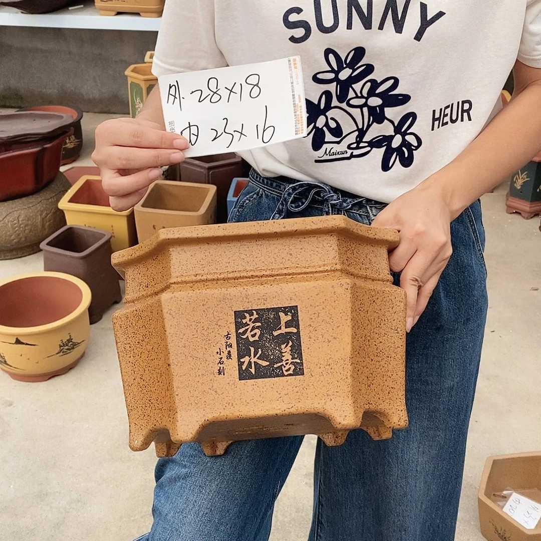 花盆段泥紫砂花盆