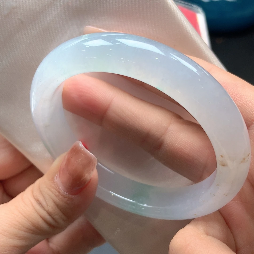 翡翠未镶嵌手镯49号