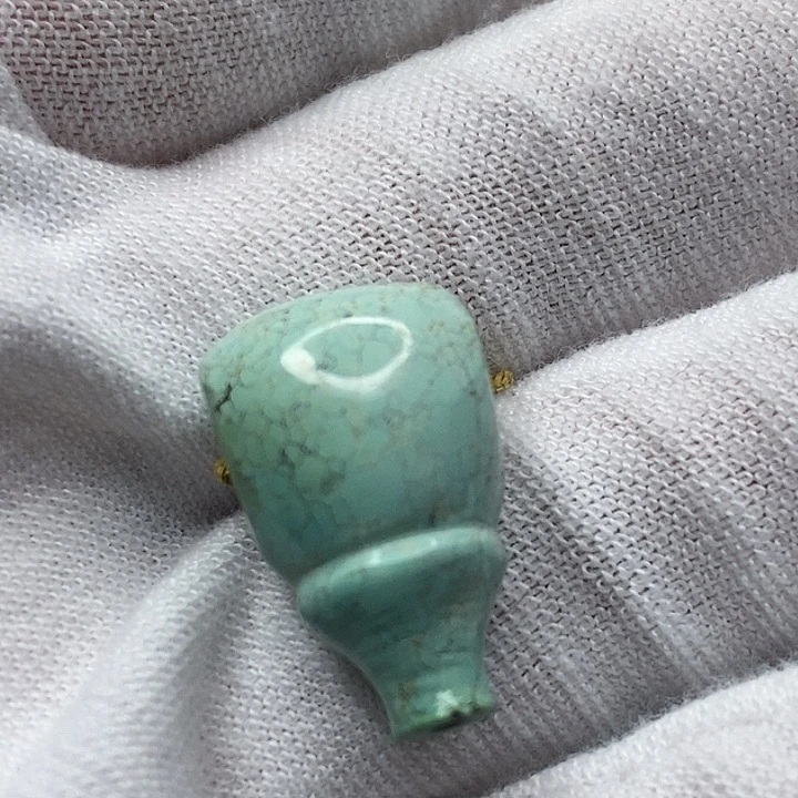 绿松石未镶嵌天然原矿 地大质检