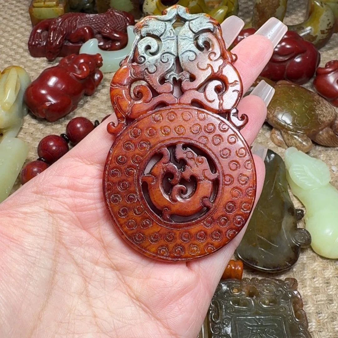 吊坠白玉菩提挂件