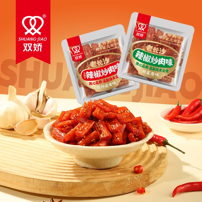 双娇辣椒炒肉麻辣辣条8090童年儿时怀旧休闲零食长沙湖南特产小吃