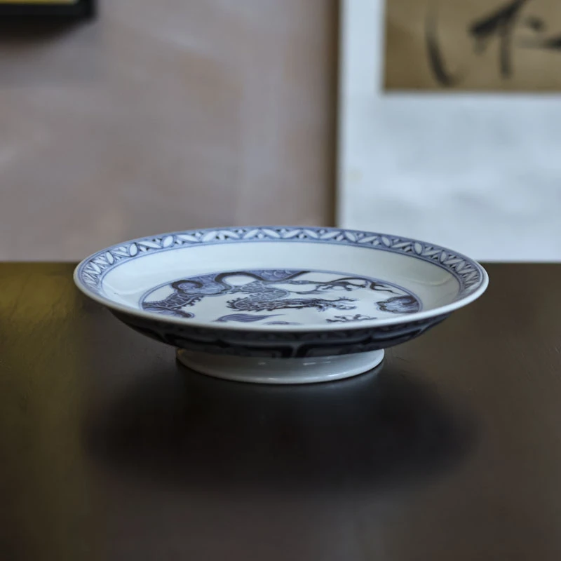 【网瓷专属】龙纹壶承（翁宿S0026）