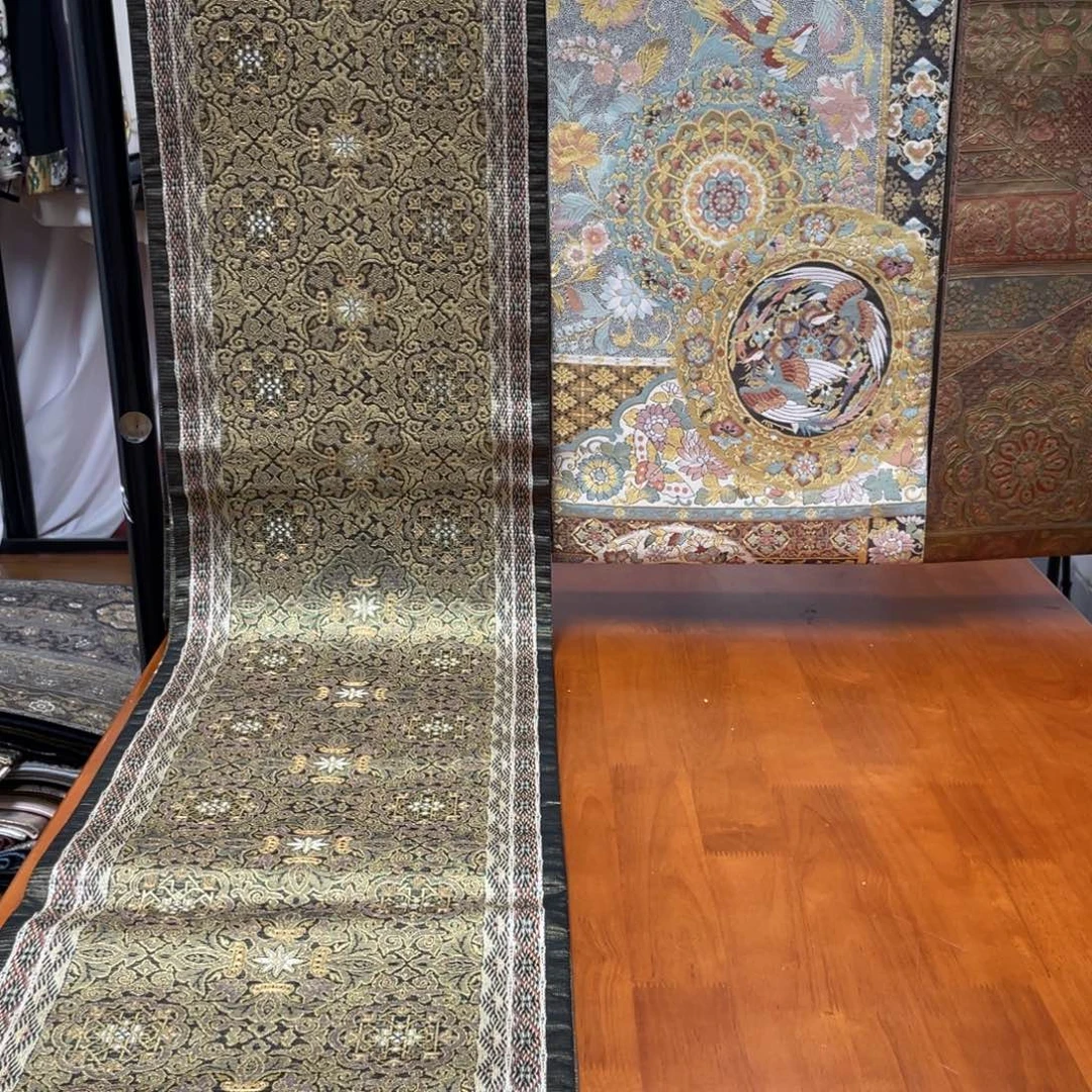 织绣宝相金华山织