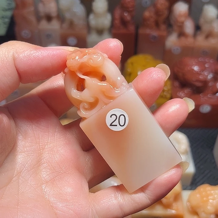 老挝石老撾保利石印章