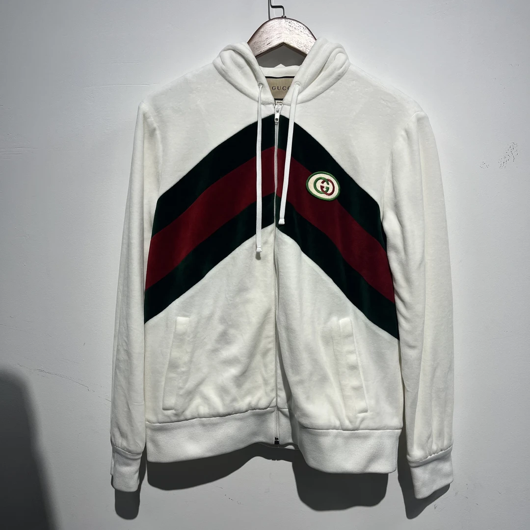 99新 GUCCI/古驰 99新Gucci古驰丝绒外套 尺码：S