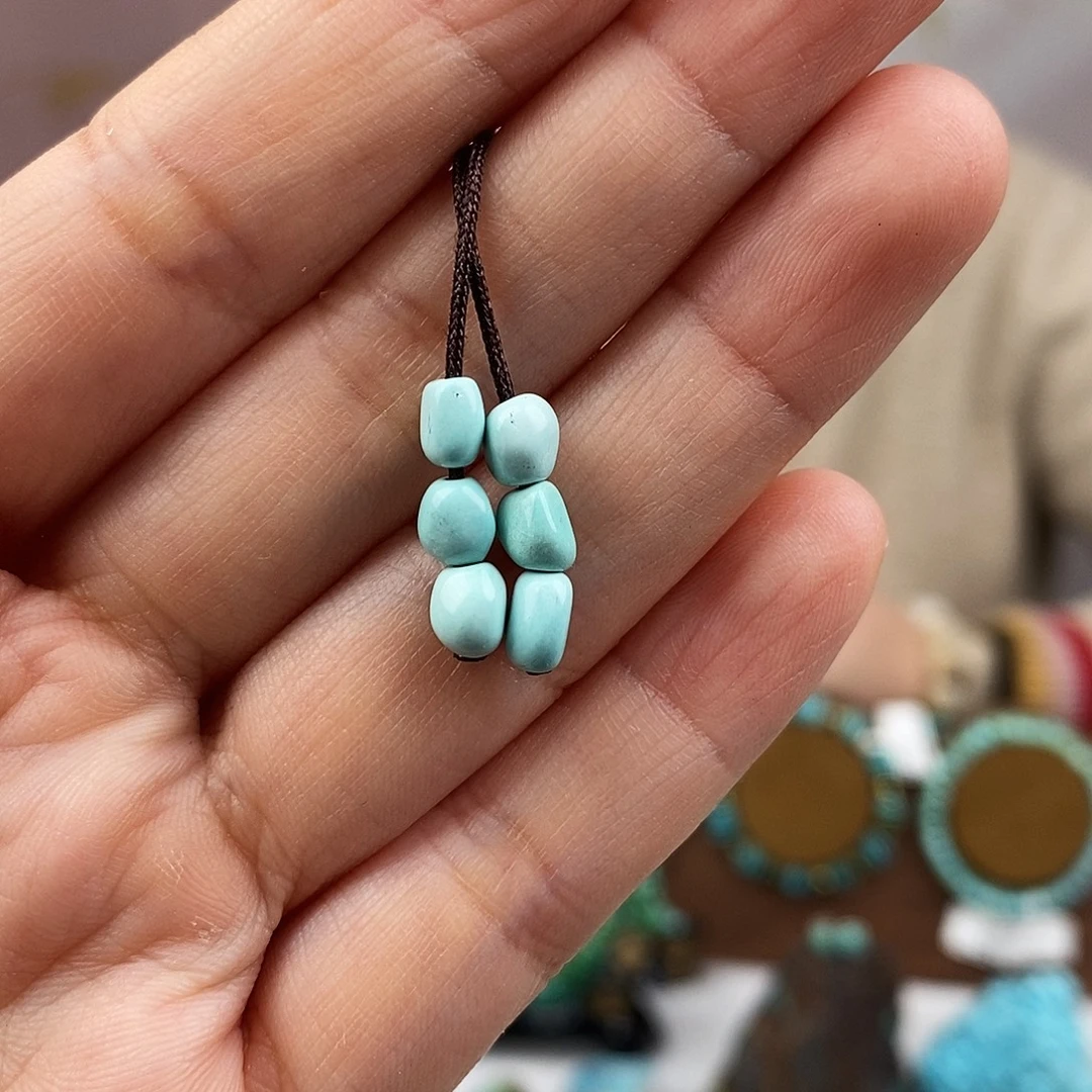 绿松石未镶嵌一组