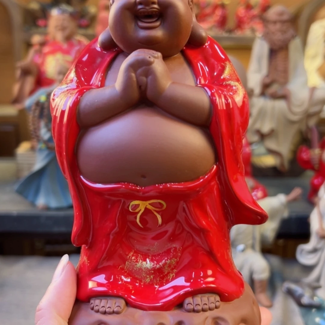 【闪购商品】紫砂茶宠东**业紫砂茶宠摆件