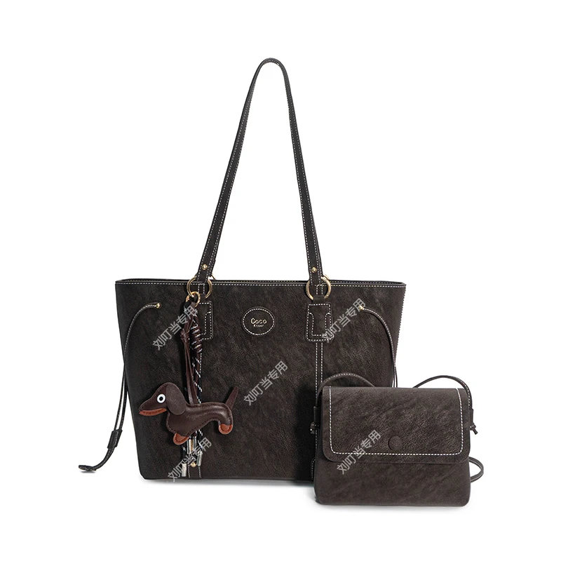 【刘叮当甄选】2025秋冬季新款【冬日暖阳】腋下百搭爆款通勤托特女包