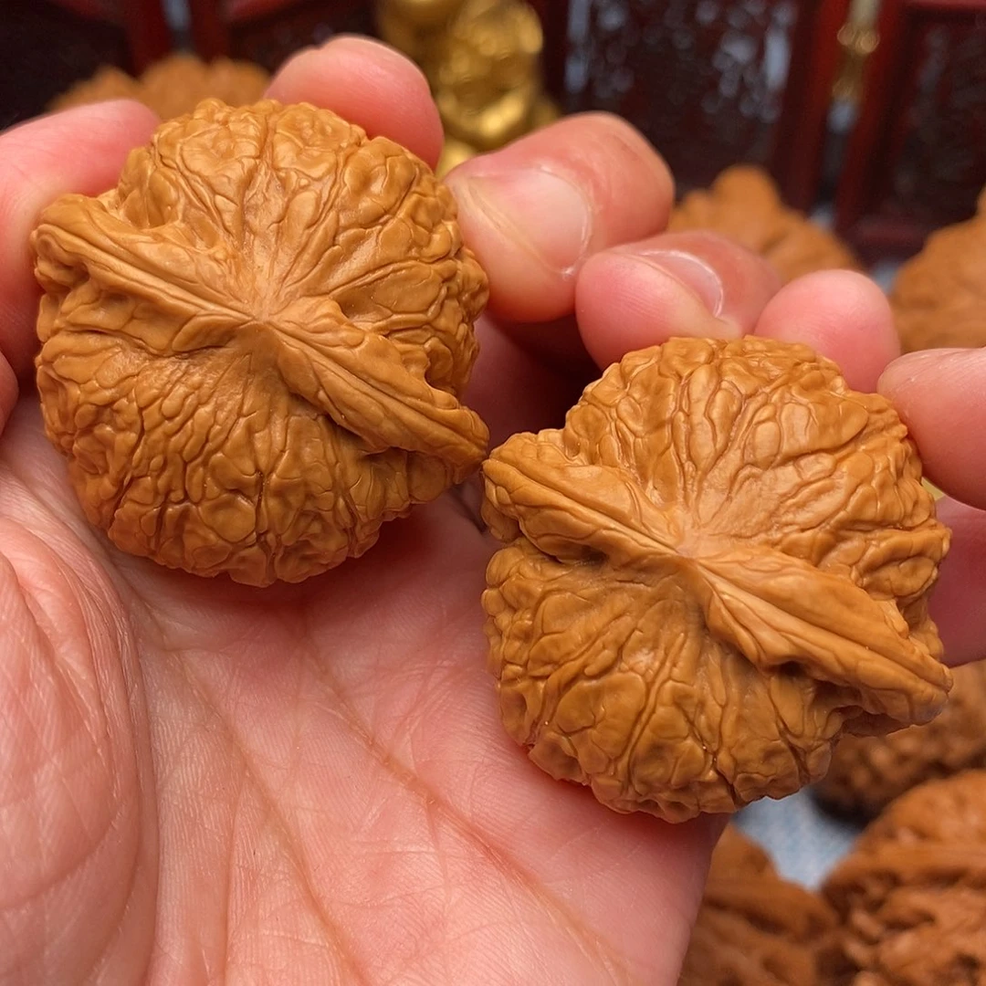 把件文玩核桃全品乾隆磨绝配肉球39尺