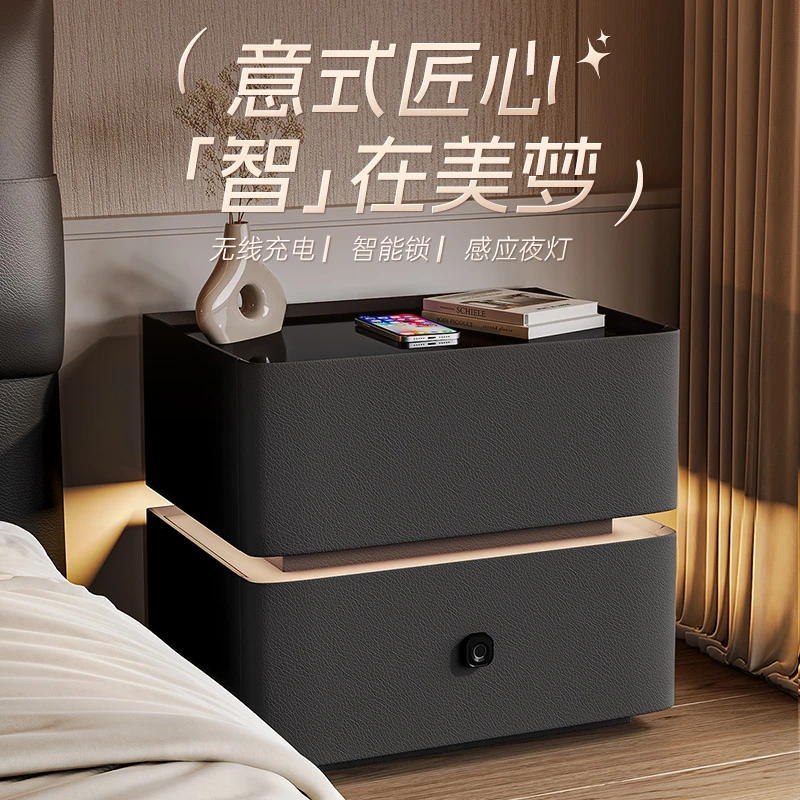 Serta/舒达星智系列卧室床头柜现代简约储物柜简易收纳置物柜