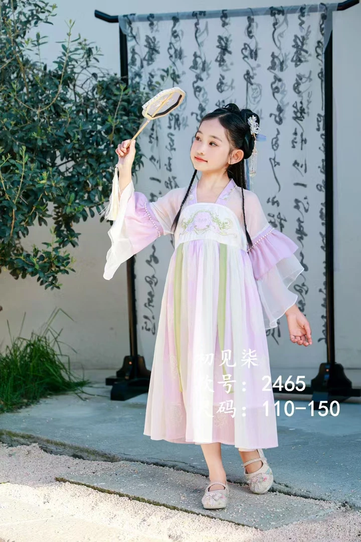 中国风古风2025仙气民族裙子女古装夏季汉服公主裙仙女