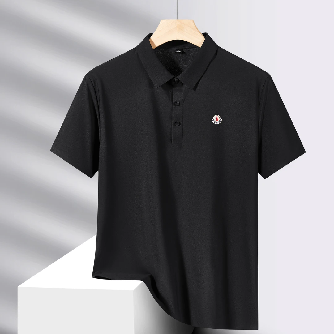 【蒙口沙世】休闲短袖情侣POLO衫时尚1699带礼盒