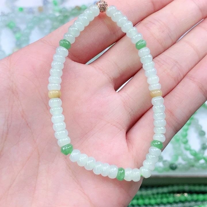 未镶嵌手链翡翠翡翠