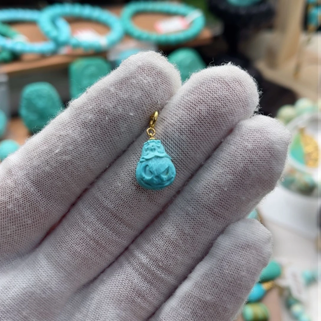 绿松石未镶嵌配饰