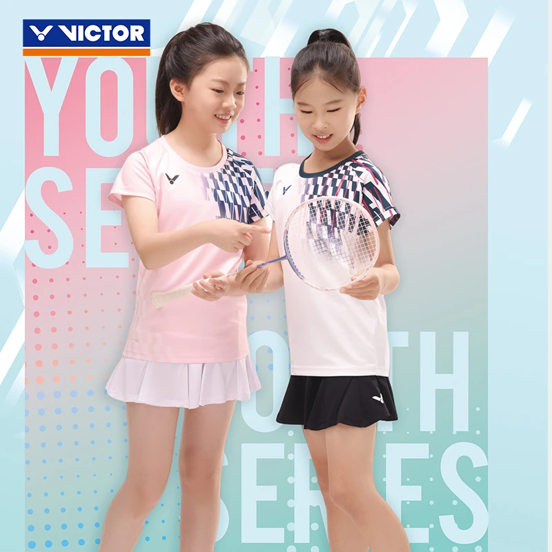 VICTOR/威克多 羽毛球服针织儿童运动短裙 K-52301