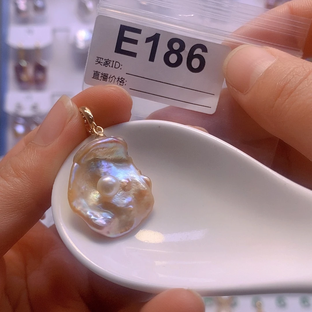 淡水珍珠颈饰银S925镶嵌