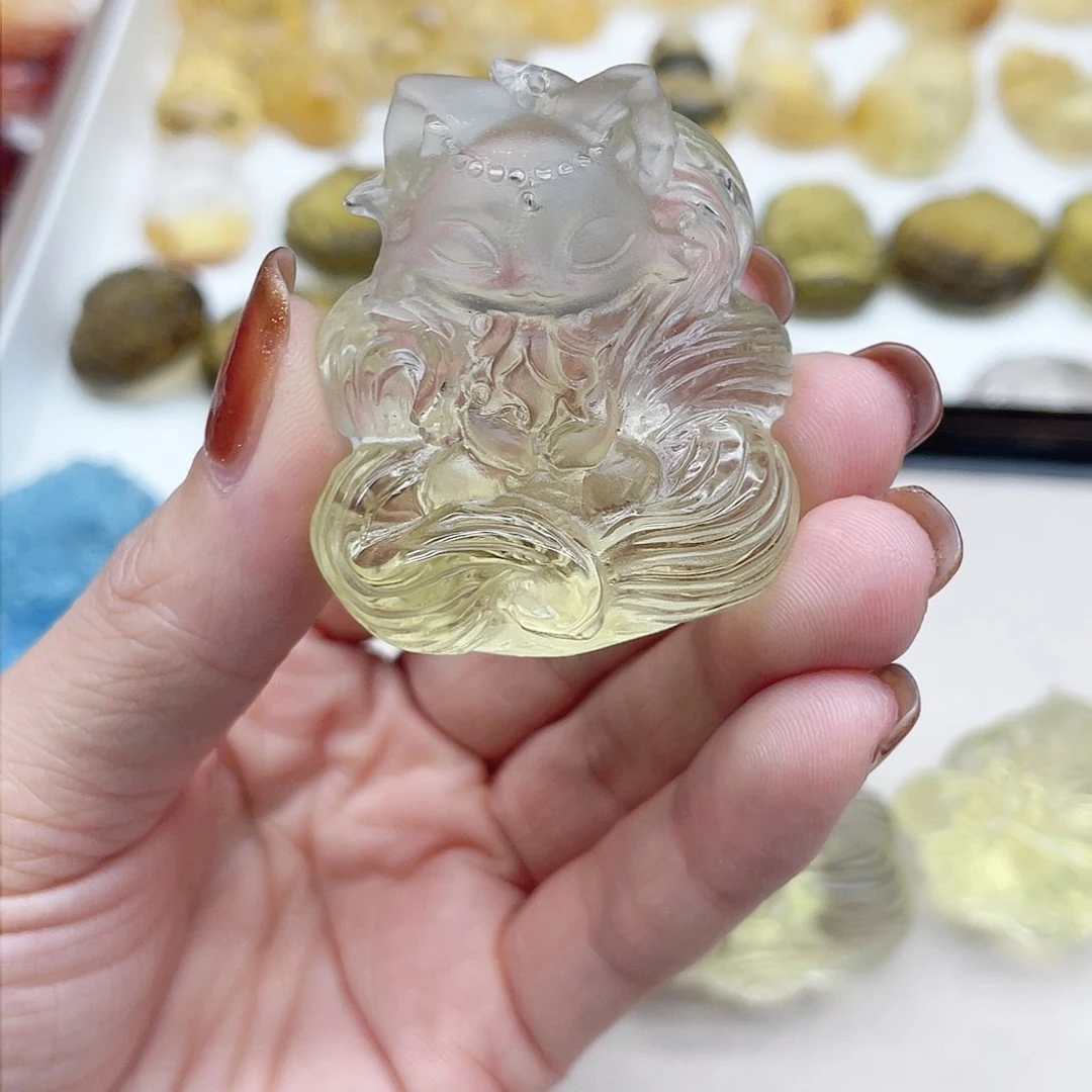 水晶吊坠(不含链)未镶嵌吉*