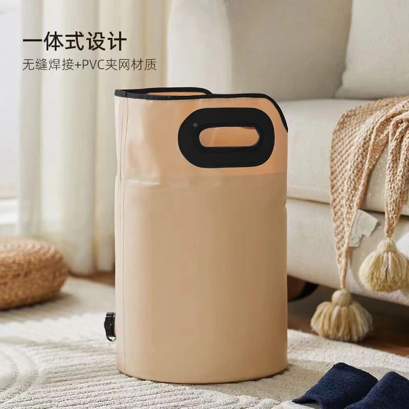 可折叠泡脚桶过小腿家用便携式保温高深过膝足浴洗脚盆恒温泡脚袋