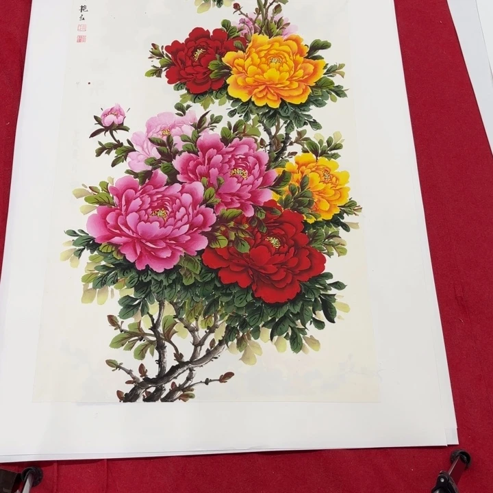 国画花鸟等图案和造型各