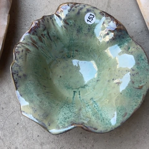 碗熠樹手捏日式餐具茶具壶承