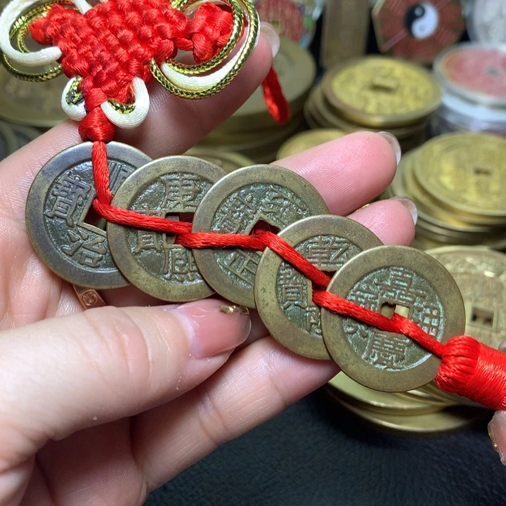 铜现代工艺品翻砂铸造五帝