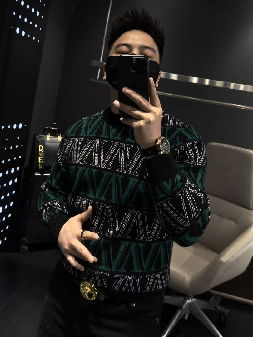 【马哥严选】男毛衣2025秋冬季新款潮牌高领针织衫欧货高端打底毛衫