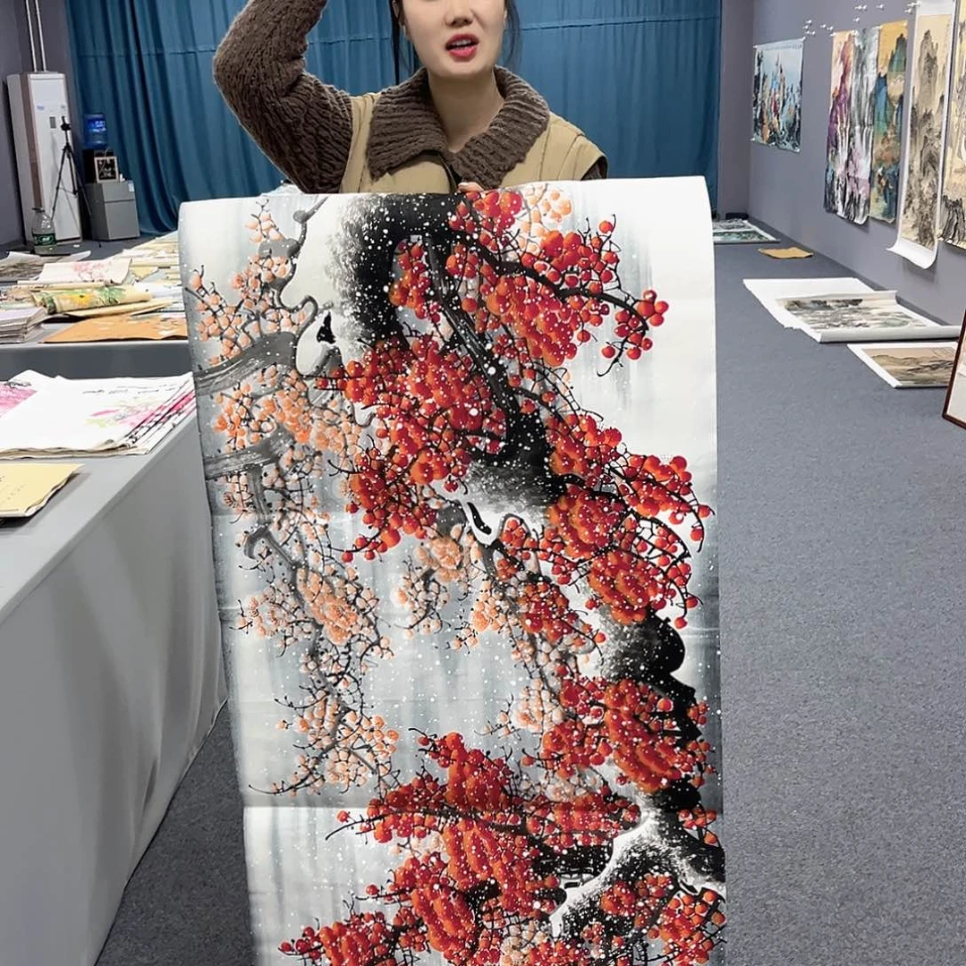 国画国画老师作品